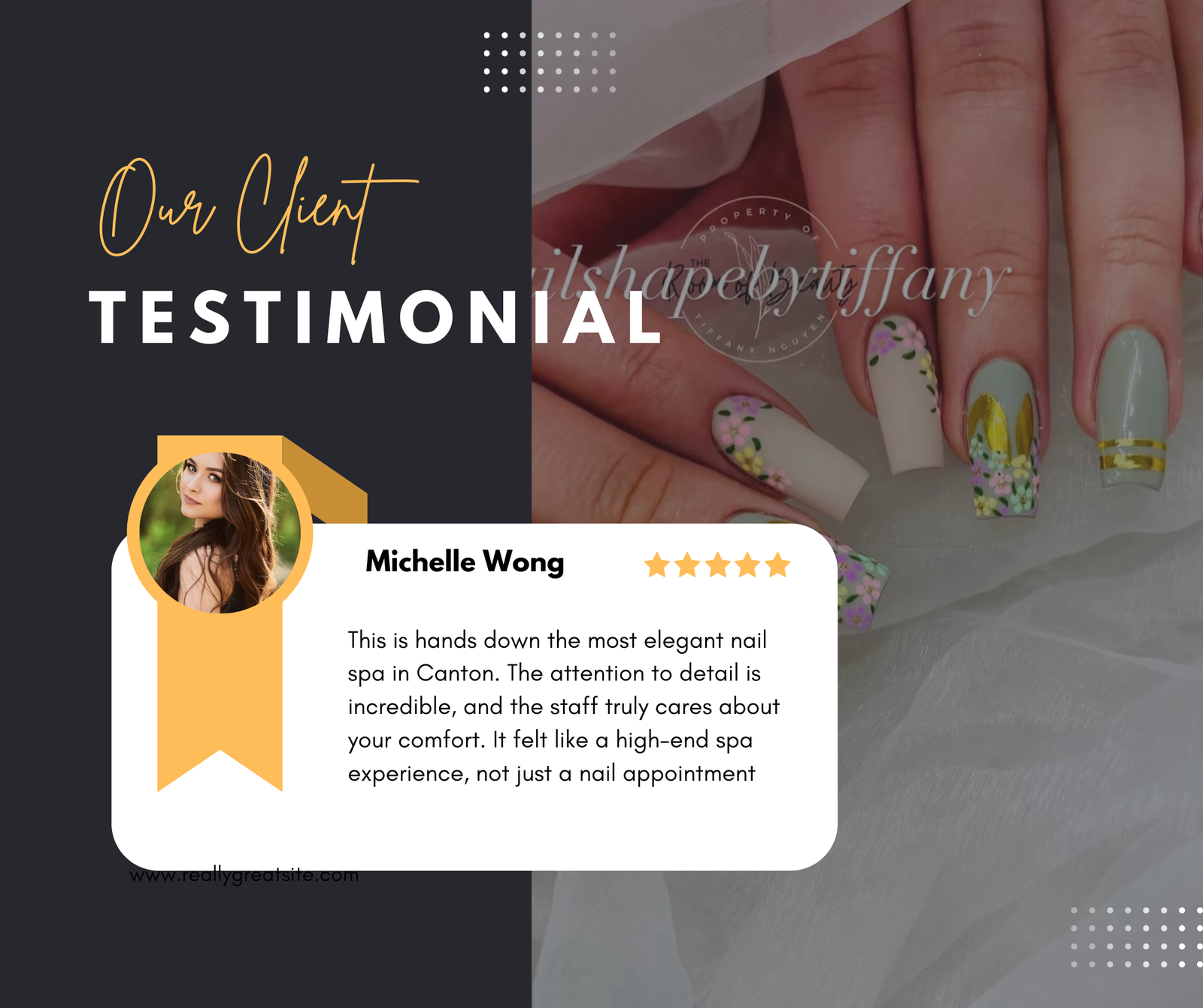 Black and White Modern Dark Testimonial Reviews Facebook Post (2)